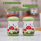 mushroom designed salt and pepper shaker
