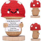 To My Mushy Love mushroom crochet